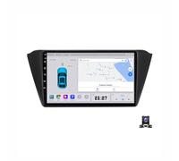 JHYUUKAU Autoradio Android 14 pour Skoda Fabia 2015 Octa-Core 2+32G Bluetooth 2 DIN Écran Tactile 9 Pouces, Carplay, Android Auto, FM/RDS, GPS, 4G WiFi, Caméra De Recul 1080P,C20 Pro