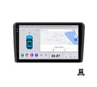 JHYUUKAU Autoradio Carplay Android Auto sans Fil 2 Din Android 14 Voiture Écran Tactile 9 Pouces Compatible avec Audi A3 2003~2013, avec GPS BT, FM RDS, USB, Commande Au Volant,C20 Pro