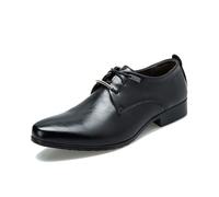 JHYUUKAU Formels pour Hommes Classiques Chaussures Oxford De Mode De Mariage d'affaires,Noir,41 EU