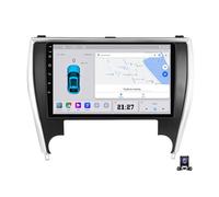 JHYUUKAU Octa Core 2+32G Carplay Android Auto Autoradio Compatible avec Toyota Camry 2014~2017 9 Pouce Touchsreen Bluetooth Radio Voiture avec GPS/Caméra De Recul 1080P/RDS/FM/BT/2 USB,C20 Pro