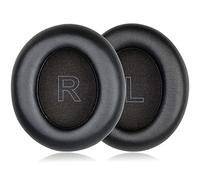 JHZZWJ Coussinets de rechange compatibles avec Anker Soundcores Life Q30, Noir, Mousse à mémoire de forme, 2 pièces