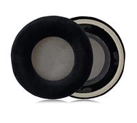JHZZWJ Coussinets de rechange en cuir synthétique pour AKG K701, K702, Q701, Q702, K601, K612, K712 Noir