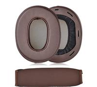 JHZZWJ Coussinets de rechange pour casque audio Sony MDR-1A, MDR-1ADAC Noir