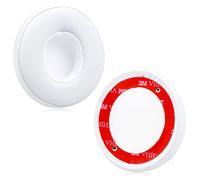 JHZZWJ Coussinets de rechange pour casque filaire Beats Solo 2 et Solo 3 Blanc