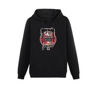 Ji Wei Yu Men's Saw The Final Chapter 2010 Hrror Adventure Hoodies Long Sleeve Pullover Loose Hoody Sweatershirt XXL