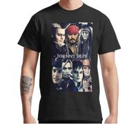 JI XIANGJU Justice for Johnny Depp T-Shirt, Justice for Johnny Depp Sweatshirt.png Black M