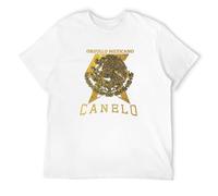 JI YANG HONG Orgullo Mexicano Saul Alvarez Team Canelo Mexican Boxing Black 1 T Shirt T-Shirt White3XL