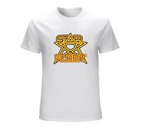 JI YANG HONG Star Fleet X Bomber T-Shirt Retro Japanese Puppet TV Programme Show Dia-X T-Shirt Whites