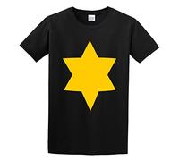 JI YANG HONG Star of David - Jimmy Cliff Harder They Come Sheriff T-Shirt Black XXL