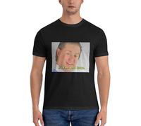 JI YANG HONG Tim and Eric - It's Free Real Estate Graphic T-Shirt Fitted t Shirts for Men Short Sleeve T-Shirt Black S