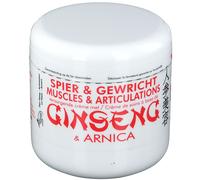 Jia-Wei Crème De Soin Muscles et Articulations avec Ginseng Arnica 250 ml