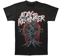 JIA YU HAO A Day to Remember Dead Tree Unisex 100% Cotton Short-Sleeve T-Shirts Black XXL