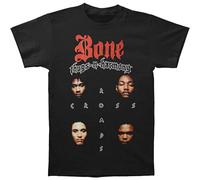 JIA YU HAO Bone Thugs N Harmony Crossroads Unisex 100% Cotton Short-Sleeve T-Shirts Black XXL