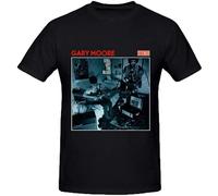 JIA YU HAO Gary Moore Still Got The Blues Unisex 100% Cotton Short-Sleeve T-Shirts Black L