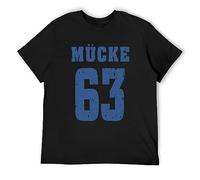 JIA YU HAO Mücke 63 Bulldozer Movie American Football Unisex 100% Cotton Short-Sleeve T-Shirts Black XXL