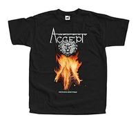JIA YU HAO New Accept Restless and Wild 1982 Unisex 100% Cotton Short-Sleeve T-Shirts Black XL