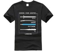 JIA YU HAO Programmer Geek Java C Programming Unisex 100% Cotton Short-Sleeve T-Shirts Black XL