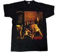 JIA YU HAO Skid Row Slave to The Grind 1991 Album Unisex 100% Cotton Short-Sleeve T-Shirts Black XXL