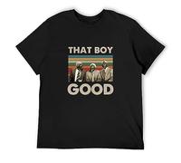JIA YU HAO That Good Retro Coming to America 80S Funny Movie Unisex 100% Cotton Short-Sleeve T-Shirts Black S