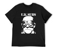 JIA YU HAO UK SUBS Another Kind of Blues Unisex 100% Cotton Short-Sleeve T-Shirts Black S