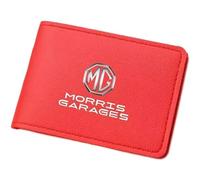 JIAAM Auto Porte permis de Conduire Carte Grise pour MG MG4 EV 2022 2023, Cuir Porte Carte Grise Porte Papier Véhicule pour Permis et Assurance Porte-Carte de Voyage,B