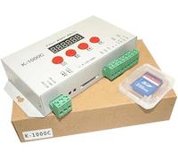 JIAANDA K-1000C UCS2904RGBW GS8208 SK6812RGBW WS2811 DMX Contrôleur LED 1536 pixels DC5-24 V Adressable Contrôleur programmable avec carte SD