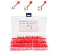 JIAAXYC Bouchon de Graisseur Bouchon, M6, M8, M10, Bouchon de, Protection Lot de, Anti-Poussière Universel avec Boîte de Rangement, pour la Plupart des Voitures de Motos,150 Pcs