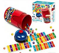 JIABAOZ Fast Bead Grabbing Game - Ensemble de Bingo des Couleurs, Aiguisez Vos réflexes et la Coordination œil-Main, pour Les fêtes de Groupe et en Famille