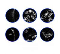 JIABAOZ Replacement Films for 2-in-1 Galaxy Projector Night Light, HD Starry Sky Projector Discs Only, Starry Sky Night Light Film Set, Multi-Theme Nebula Constellation Slides (5PCS-A)