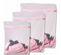 Jiacheng29 Lot de 3 sacs à linge en nylon pour protéger les vêtements de la machine à laver.