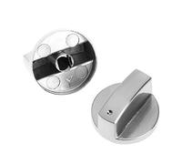 JIACUO 2 Pcs Commutateur Poêle À Gaz Pièces en Métal Bouton Cuisinière Four Cuisine Contrôle Universel Nouveau
