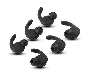 JIACUO 6 pièces Oreillettes Couverture Embouts Intra-Auriculaires Doux Peau de Silicone écouteur Crochet d'oreille écouteurs Remplacement pour Hua-wei xSport/Honor AM61 Casque Bluetooth de Sport