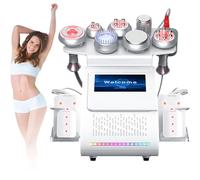 JIADUOFU Machine Cavitation Ultrasonique sous Vide 80k, 9 en 1, Élimination Graisses par Radiofréquence, Photorajeunissement, Machine De Perte De Poids EMS, Dispositif De Beauté Anti-Rides A