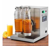 JIADUOFU Shaker Automatique Thé Au Lait,Shaker pour Thé Aux Perles,Double Tête,400 TR/Min,Capacité 700 à 1 000 ML,Minuterie Numérique 1-120 S,Mixeur pour Thé Aux Perles,Café,Cocktails