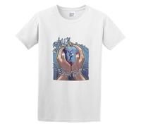 JIAERLE TOYS T-Shirt Feel Soft Styx Crystal Ball Album Cover Art Concert Tour Merch Twin Needle Sleeves and Hem White S