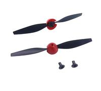 JIAFANRC Lot de 2 hélices P7610505 pour Volantex RC Avion 761-5 P-51D Mustang/761-13 P40 400 mm