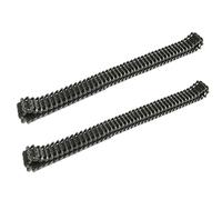 JIAFANRC Lot de 2 rails en plastique pour réservoir Henglong 1/16 RC 3868 German Stug III/3848/3849 Panzer III-L/H, rails en plastique