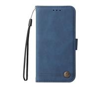 JIAFEI Cover per Xiaomi Redmi 15C 5G/4G/POCO C85, Libro Custodia Portafoglio Premium Pelle PU Case Con Cordino/Slot per Schede/Magnetica a Scatto/Funzione Stand, Blu