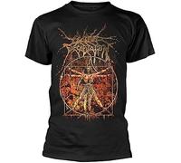 Jiaggoyrx Cattle Decapitation 'Vitruvian'Mens T Shirt Size L