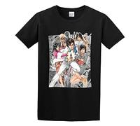 Jiaggoyrx City Hunter Tsukasa Hojo Mens Round Neck Cotton T Shirts Size M