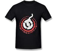 Jiaggoyrx Men's Nitro Circus Nc Logo T Shirt Size M