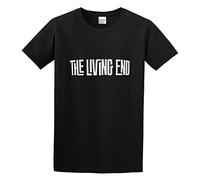 Jiaggoyrx The Living End Logo Mens Round Neck Cotton T Shirts Size M