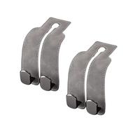 JIAHAI 2 Pcs Crochets pour Appuie-Tête de Voiture pour Ford Fiesta 8 (VIII) JH8 I 2017-2023, Rangement Siege Voiture Organisateur Crochets Rangement Multifonctionnel pour Sacs à Main,A