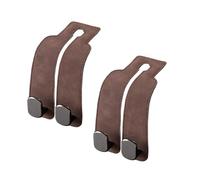 JIAHAI 2 Pcs Crochets pour Appuie-Tête de Voiture pour Ford Fiesta 8 (VIII) JH8 I 2017-2023, Rangement Siege Voiture Organisateur Crochets Rangement Multifonctionnel pour Sacs à Main,C