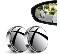 JIAHAI 2Pcs Miroir d'angle Mort pour Mini One Cooper R50 R53 Hatchback 2001-2006, Rétroviseur Angle Mort, Rétroviseur Convexe Réglable à 360°, Etanche Grand Angle Blind Spot Mirror