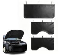 JIAHAI 3 Pièces Tapis de Protections d'aile pour Mitsubishi Space Star 2.GEN 2.gen 2017-2024, Automobile Couverture Magnétique Voiture, Protège-Ailes pour Voiture pour Mécanicien, Atelier