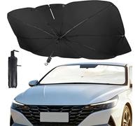 JIAHAI Pare Soleil Voiture Pare Brise Avant pour Renault Kangoo II Express Compact 2013-2019, Parasol de Voiture Pliable, Protection UV et Isolation Thermique Cache Soleil Voiture