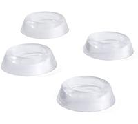 JIAHAO Lot de 4 coussinets anti-vibrations, anti-chocs et anti-bruit, absorption des chocs, évite le bruit, les mouvements, les secousses pour lave-linge, sèche-linge, meubles