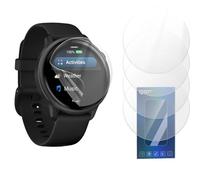 JiaHeHe Protection Ecran Compatible Avec Vivoactive 6/Vivoactive 5/Venu 4, 5 Pièces Film TPU Souple Anti-Rayures 9H, Sensibilité Tactile Elevate, Anti-Huile et Anti-Trace pour Montre Connectée