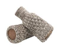 JIAHG 24Pcs Chaussette de Chaise Meubles Tricot Housse de Protection Anti-Rayures et Anti Bruit pour Sol et Pieds de Chaise Couvre-Jambes de Chaise Coussinets Elastique Epais Couverture Antidérapante